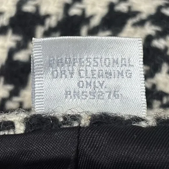 Vintage The Limited Blazer XS Wool 90s Oversized Houndstooth USA - Picture 11 of 11